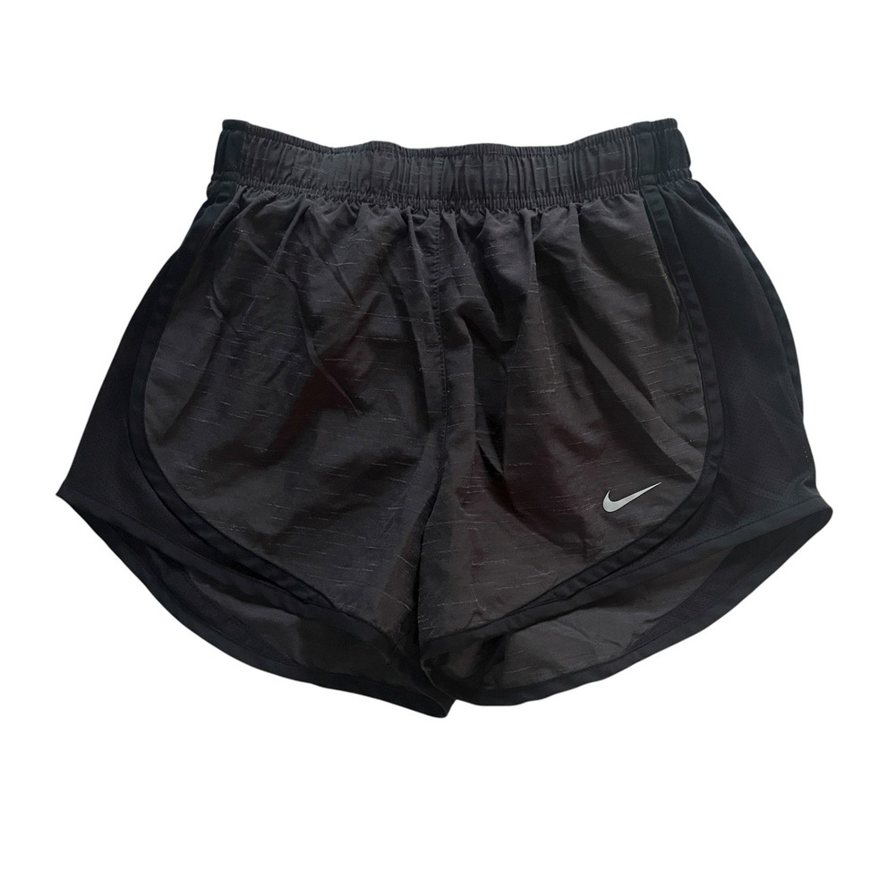 Nike Women's Size XS Tempo Athletic Running Shorts Gray Heather Drawstring Lined